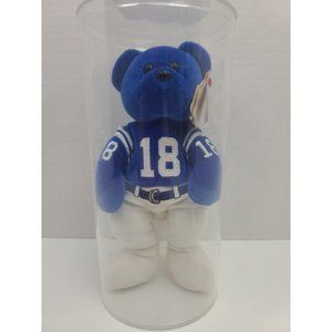 RARE Peyton Manning NFL Colts Team Pigskin Bears Authentic Vintage Plush 1999